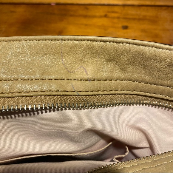 Coach Beige Zoe Hobo Purse - Picture 9 of 13